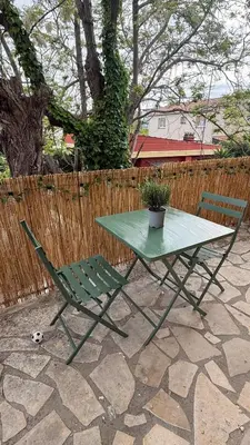Plan de l'établissement Seaside Studio with Terrace and Free Parking - Beach 2 Min Walk