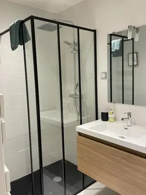 Salle de bains dans l'établissement Appartement - Chez Laura