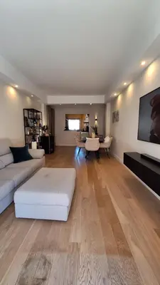 Coin salon dans l'établissement Spacieux et lumineux 2 chambres terrasse