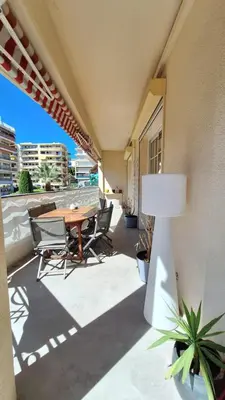 Balcon ou terrasse dans l'établissement Spacieux et lumineux 2 chambres terrasse