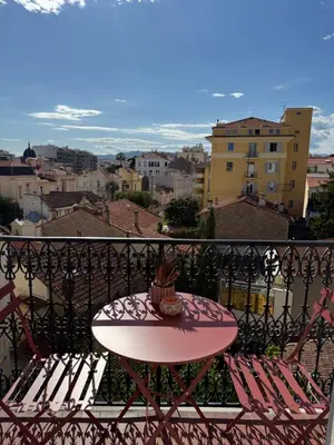 Balcon ou terrasse dans l'établissement Maison Dalaise - Cannes