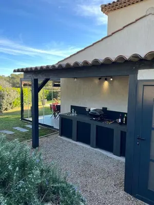 Plan de l'établissement Villa Les Jasmins - Le Cannet-Vallauris - Modern with AC, ideal for fun and work