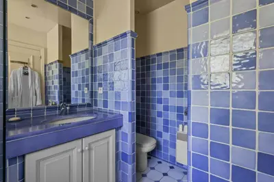 Salle de bains dans l'établissement REF 1849 - Cannes - Villa Provencal Style to rent