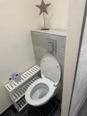 Salle de bains dans l'établissement Appartement cosy