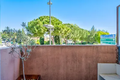 Balcon ou terrasse dans l'établissement Appartement Rochat - Welkeys