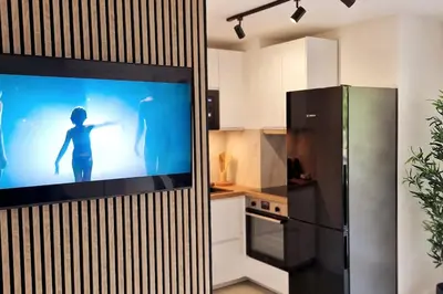 Cuisine ou kitchenette dans l'établissement Beautiful 2P 39 m2, AC, balcony