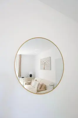 Un ou plusieurs lits dans un hébergement de l'établissement Le Nine - Apt 2 prs standing Vieil Antibes