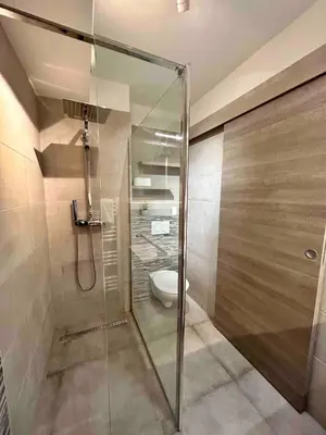 Salle de bains dans l'établissement Villa d'Este - Studio 2 people - pool - 2 min to beach