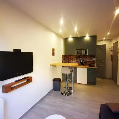 Cozy Studio in Juan les Pins 700m from Beach