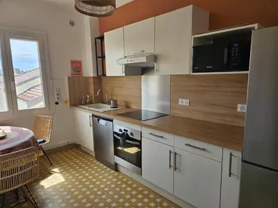 Plan de l'établissement Antibes Carré d'or 3P vue dégagée Plazza