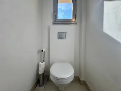 Salle de bains dans l'établissement Studio Rooftop SCLS - Terrasse, Jacuzzi, Rue d'Antibes