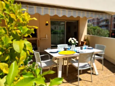 Balcon ou terrasse dans l'établissement T3 Les Juandines