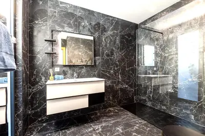 Salle de bains dans l'établissement Villa Dream Cannes