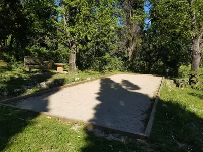 Plan de l'établissement Studio de charme dans un ancien moulin à huile d'olive