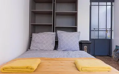 Un ou plusieurs lits dans un hébergement de l'établissement Aura Apartments by Halldis
