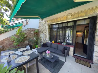 Balcon ou terrasse dans l'établissement Fleurs Apartment Cap d'Antibes