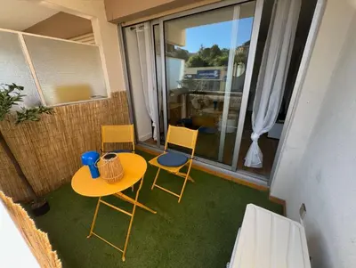 Balcon ou terrasse dans l'établissement MOENA Antibes