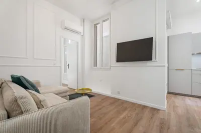 Télévision ou salle de divertissement dans l'établissement Appartement Montrose - Welkeys