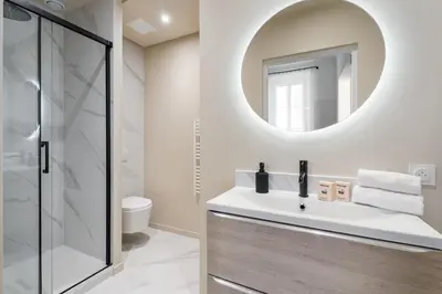 Salle de bains dans l'établissement Appartement Prado - Welkeys