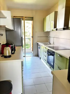 Cuisine ou kitchenette dans l'établissement Splendid T6 Panoramic sea view Free Parking