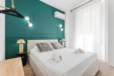 Un ou plusieurs lits dans un hébergement de l'établissement Appartement Caire - Welkeys