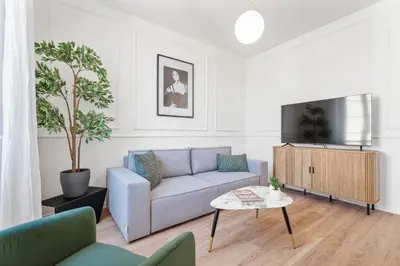 Télévision ou salle de divertissement dans l'établissement Appartement Caire - Welkeys