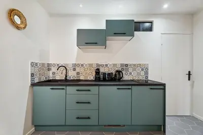 Cuisine ou kitchenette dans l'établissement Appartement Castelet - Welkeys
