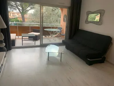 Coin salon dans l'établissement Studio au calme