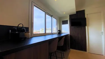 Cuisine ou kitchenette dans l'établissement Cannes Croisette