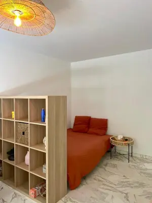 Plan de l'établissement Studio Centre Juan Les Pins - terrasse, proche mer