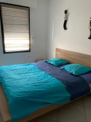 Un ou plusieurs lits dans un hébergement de l'établissement Superbe 2 pièces 55 m2 Juàn les pins