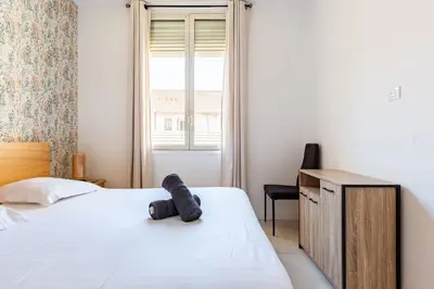 Un ou plusieurs lits dans un hébergement de l'établissement Cagnes - 3 ,Rue Pasteur - 3P
