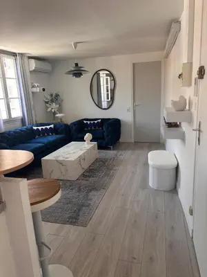 Salle de bains dans l'établissement 2 pieces Antibes