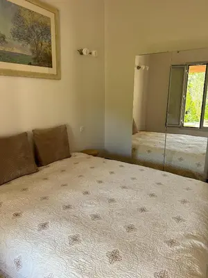 Un ou plusieurs lits dans un hébergement de l'établissement Maison provençale Antibes