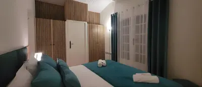 Un ou plusieurs lits dans un hébergement de l'établissement Villa Olimp in Super Cannes with sea view