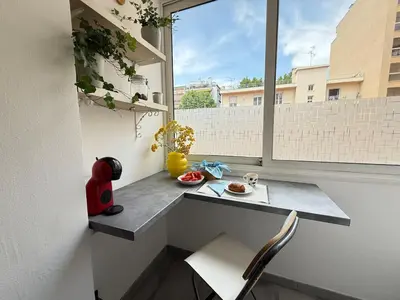 Plan de l'établissement 3BD Appartement Juan-les-Pins Antibes near beach and centre