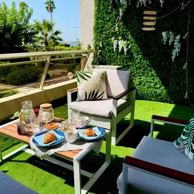 Beach Studio in Golfe-Juan near Cannes and Antibes