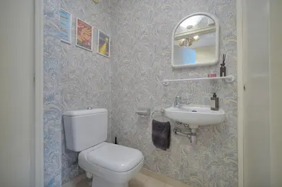 Salle de bains dans l'établissement REF 1514 - Apartment with unobstructed view to rent