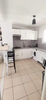 Cuisine ou kitchenette dans l'établissement Antibes Azure Retreat