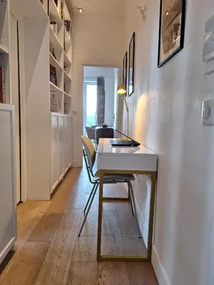 Cuisine ou kitchenette dans l'établissement Au Cœur du Cap d'Antibes pour 4 personnes