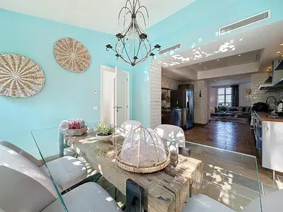Cuisine ou kitchenette dans l'établissement 126m2 - maison plage, 3 chambres, 3 salles de bain