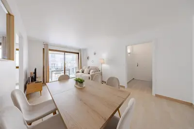 Coin salon dans l'établissement Cannes 2 bedrooms apartment - 141A