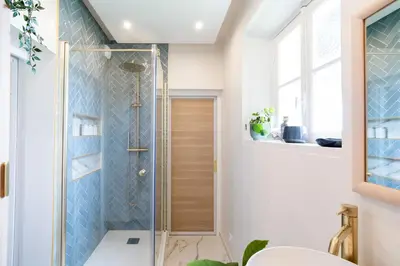 Salle de bains dans l'établissement Appartement Villa Toki-Ona