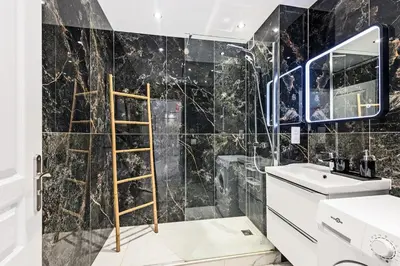 Salle de bains dans l'établissement Mimosas Lovers