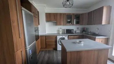 Cuisine ou kitchenette dans l'établissement appartement 3 pieces 2 chambres centre ville