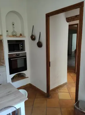 Cuisine ou kitchenette dans l'établissement andibru