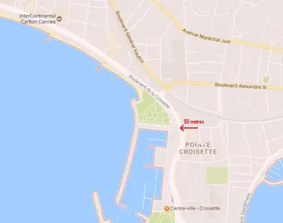 Plan de l'établissement Charming & Elegant La Croisette apartment in Cannes