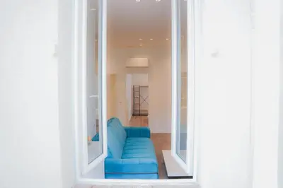 Coin salon dans l'établissement Cozy Home Cannes