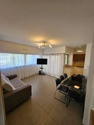 Coin salon dans l'établissement Juan-les-Pins 2-room apartment
