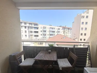 Balcon ou terrasse dans l'établissement Les Sables d'Or